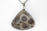 Polished Petoskey Stone (Fossil Coral) Necklaces - Photo 2
